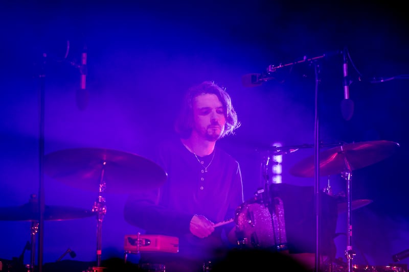 Tom Skinner of The Smile. Photographs: Tom Honan