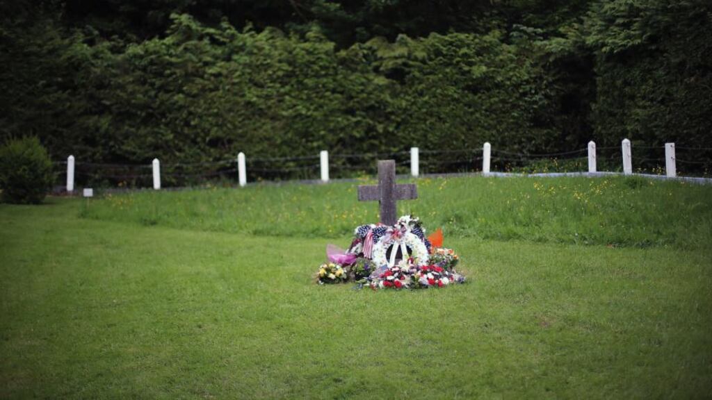 The infants’ graveyard at the mother and baby home at Sean Ross Abbey in Roscrea, Tipperary.  Photograph:  Niall Carson/PA