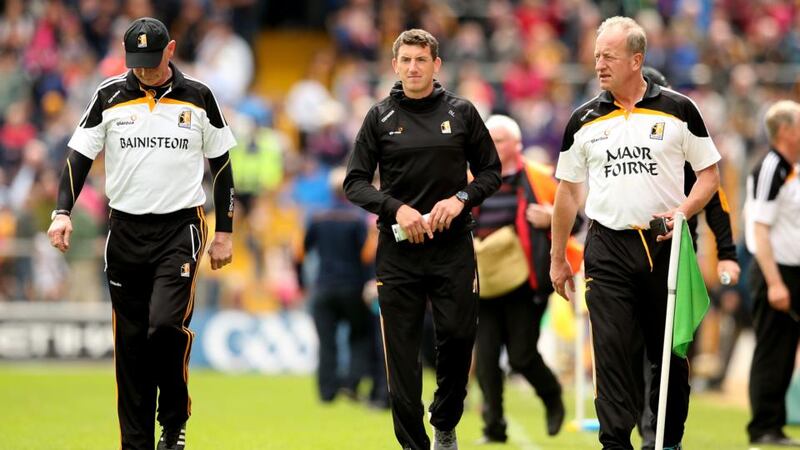 Derek Lyng during his time as a selector in Brian Cody's Kilkenny management team. Photograph: Inpho
