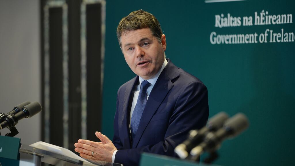 Paschal Donohoe TD is calling on employers to avail of the financial help on offer. Photograph: The Irish Times