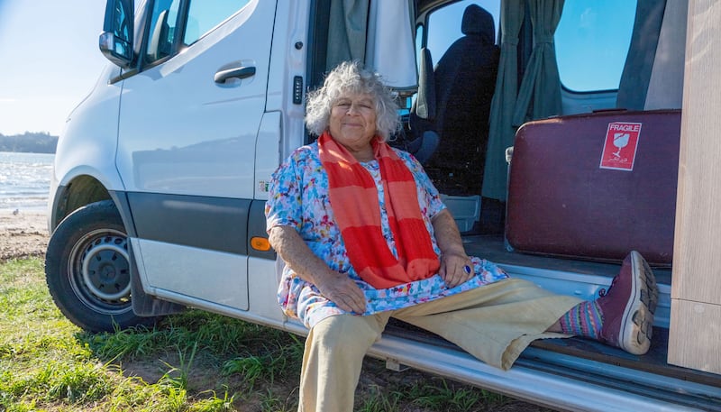Miriam Margolyes Discovers New Zealand. Photograph: Olivia Peniston Bird/Southern Pictures/BBC