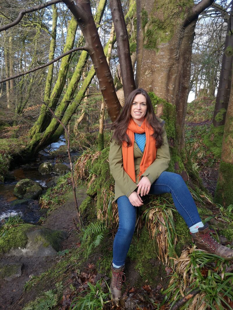 Chartered clinical psychologist Olivia Murphy in Massy's Wood in Dublin