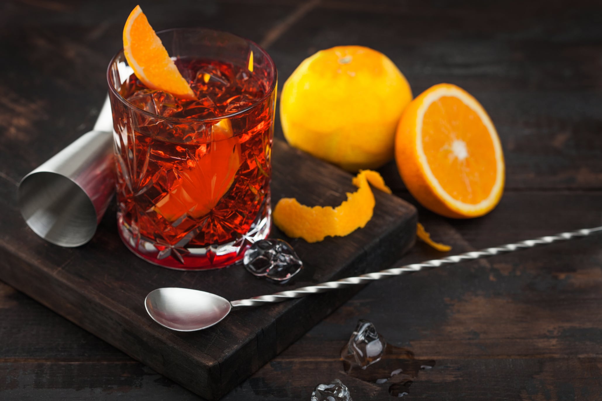 Christmas party cocktails: How to make a Gunpowder Negroni