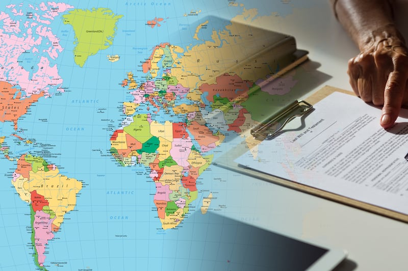 Can a will made overseas delay probate of an Irish estate indefinitely?