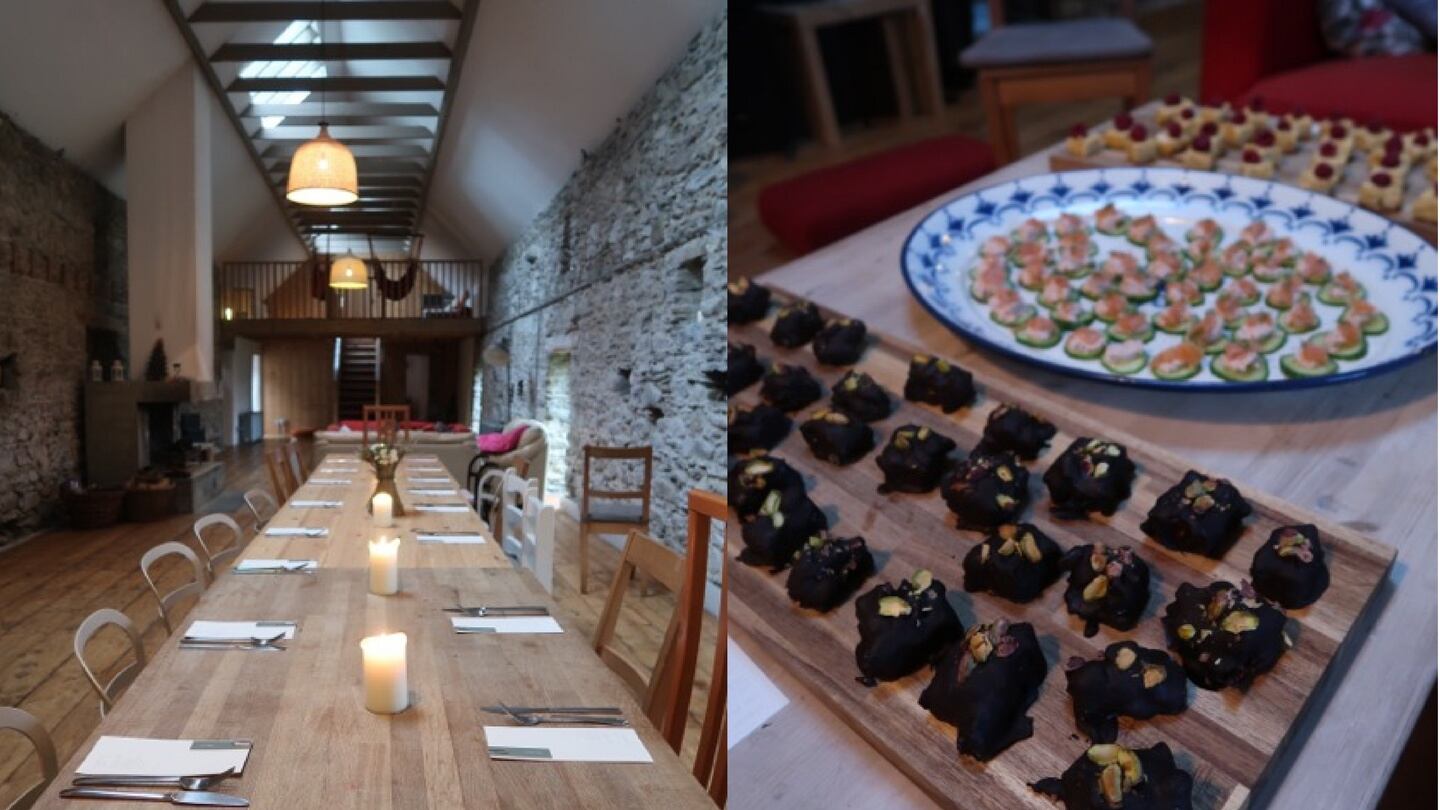 Yoga retreat without the deprivation.