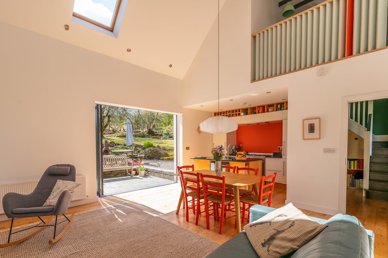Open plan living space