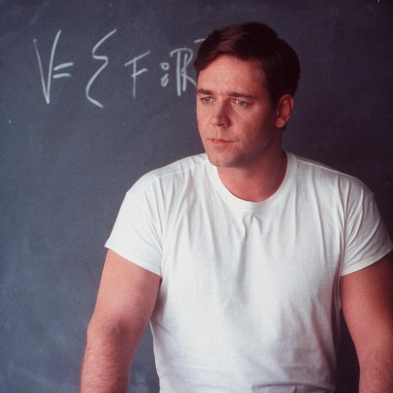 Russell Crowe in A Beautiful Mind