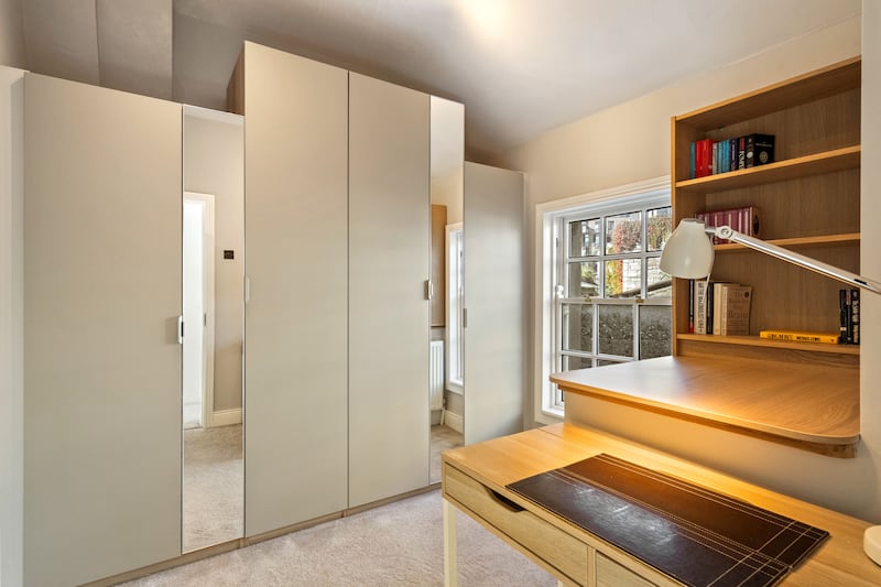 Second bedroom is used as a home office