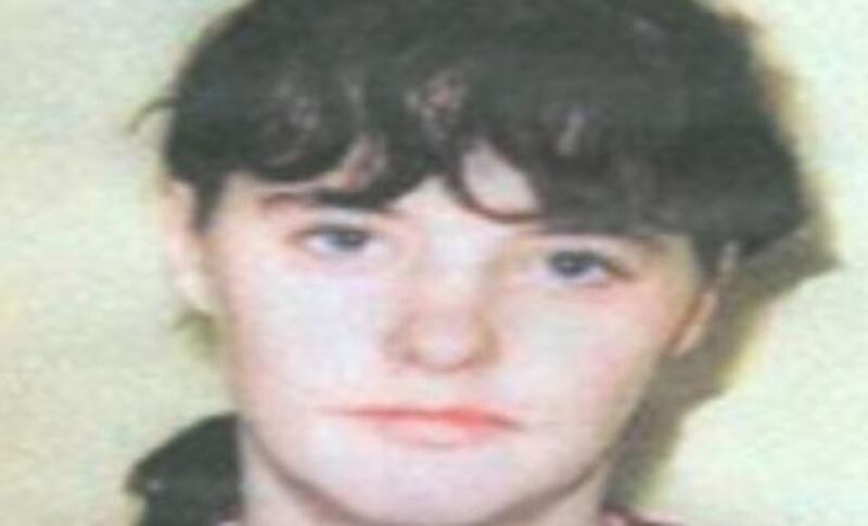 The original photograph of Ciara Breen released by gardaí when she went missing in 1997.