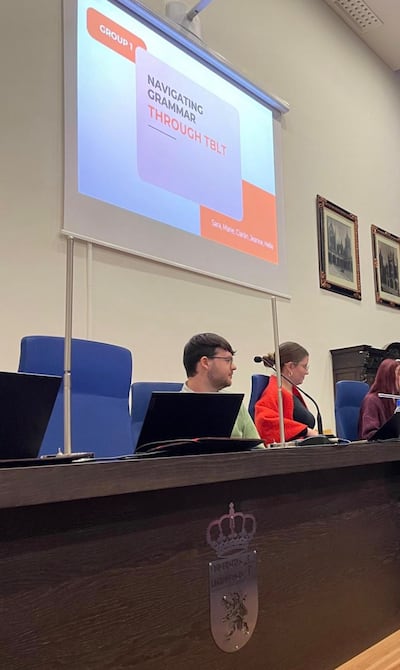 Ciaran travelled to the University of León for a week of workshops, collaborative projects and presentations