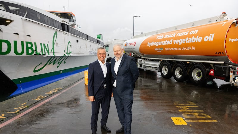 Irish Ferries uses hydrotreated vegetable oil to fuel ship for first time