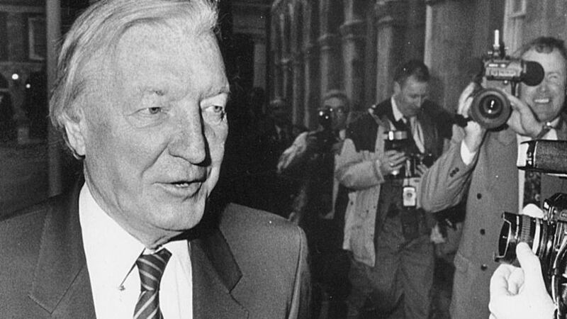 The story is that Charlie Haughey intervened to ensure Páidí O'Sé didn't play without his lucky underpants. Photograph: Frank Miller