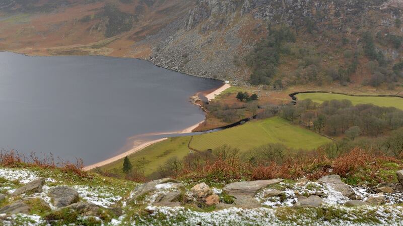Part of the Luggala estate  as seen from a height, near the Sally Gap. File photograph: Alan Betson