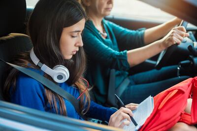 'Car journeys provide a private space and a defined length of time to talk, side by side, without eye contact.' Photograph: iStock