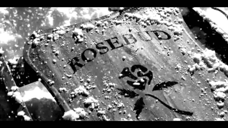 The original Rosebud sleigh was was thirty-four inches long, made entirely of balsa wood, and fastened together with wood dowels and glue