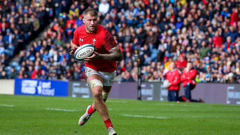 Ross Moriarty will have the number eight jersey in Japan. Photograph: Tommy Dickson/Inpho