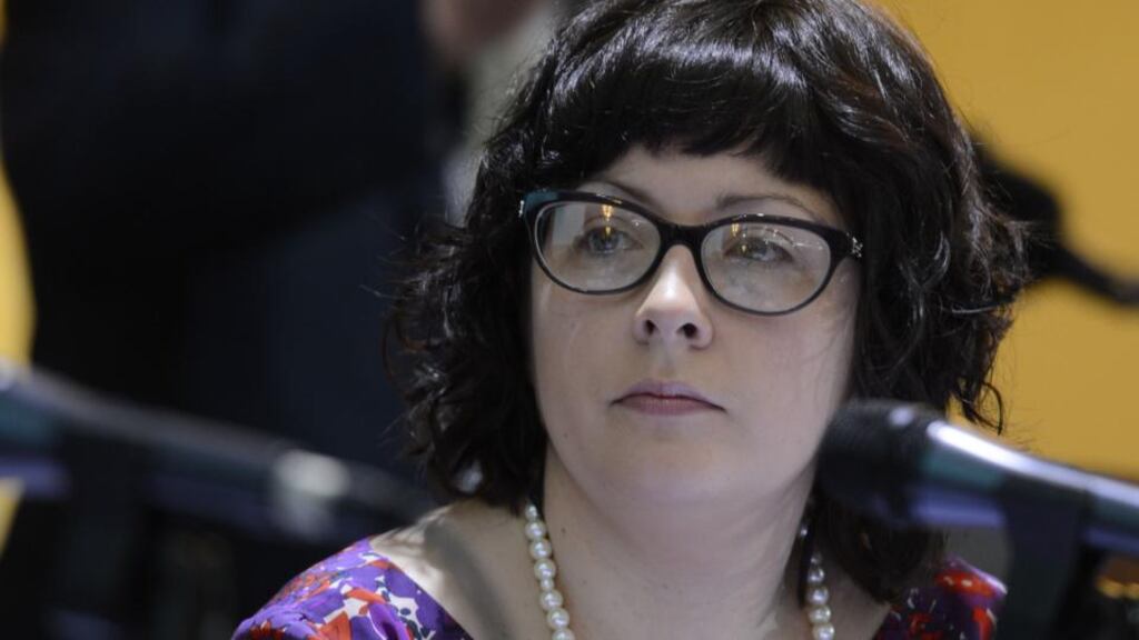 Dr Theresa Reidy  of UCC, co-author of a submission  for Ibec in Cork to  the  Cork Local Government Review Committee,  which  opposed the merger of the two Cork councils. Photograph: Cyril Byrne/The Irish Times