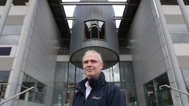 Turlough Downes at DCU. Photograph: Nick Bradshaw