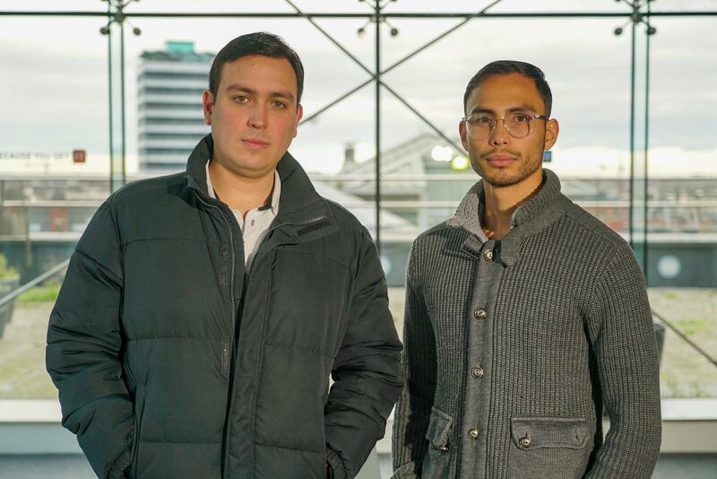 Uriel and Gabriel Chavira are two brothers from Mexico who let a property managed by Marc Godart and after a succession of issues with the property were awarded €7,500 by the Residential Tenancies Bord.  Photo: Enda O'Dowd