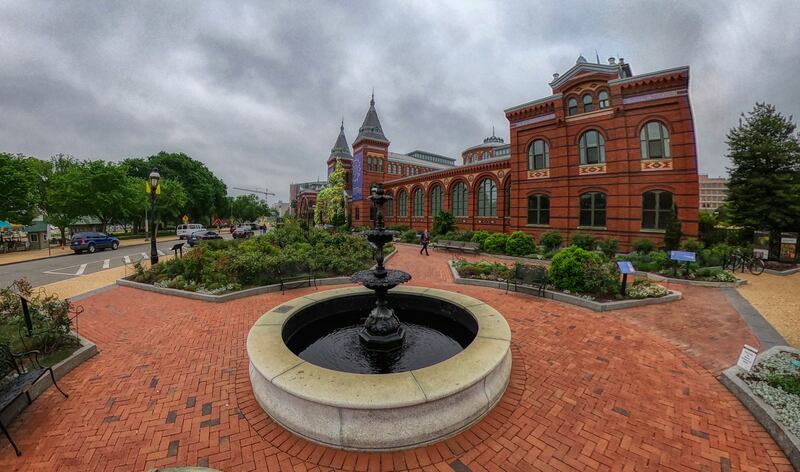 The Smithsonian Arts and Industries Building, Washington DC. Photograph: L Toshio Kishiyama/Getty