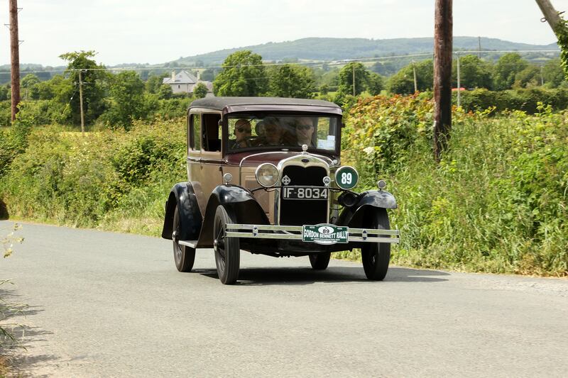 Michael Murphy and Melvin Elmes in the 1930 Ford Model A
