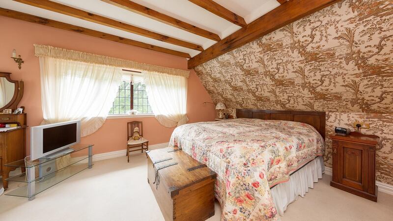 Rusheen is a 329sq m (3,433sq ft) lodge on Foxrock’s Westminster Road.