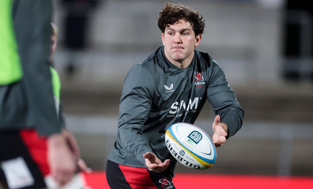 Hooker Tom Stewart will captain Ulster away to Cardiff on Saturday. Photograph: Nick Elliott/Inpho
