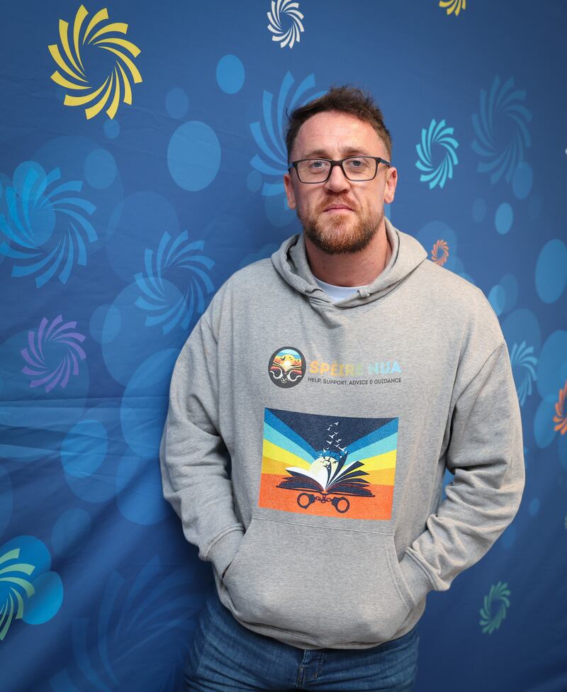 These days, Robert Cullen facilitates workshops with Spéire Nua, a group working to help people start over after spending time in prison. Photograph: Marc O'Sullivan