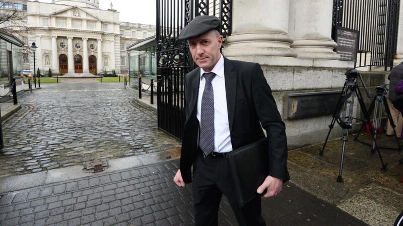 Micheal Healy-Rea: “Tánaiste, what in the name of God is going to be done in Ireland to deal with the planning process?”  Photograph: Cyril Byrne