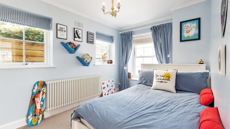 One of the double bedrooms. Photograph: Ronan Melia Photography