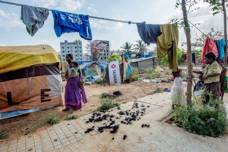 Parvati collects hair to support her family