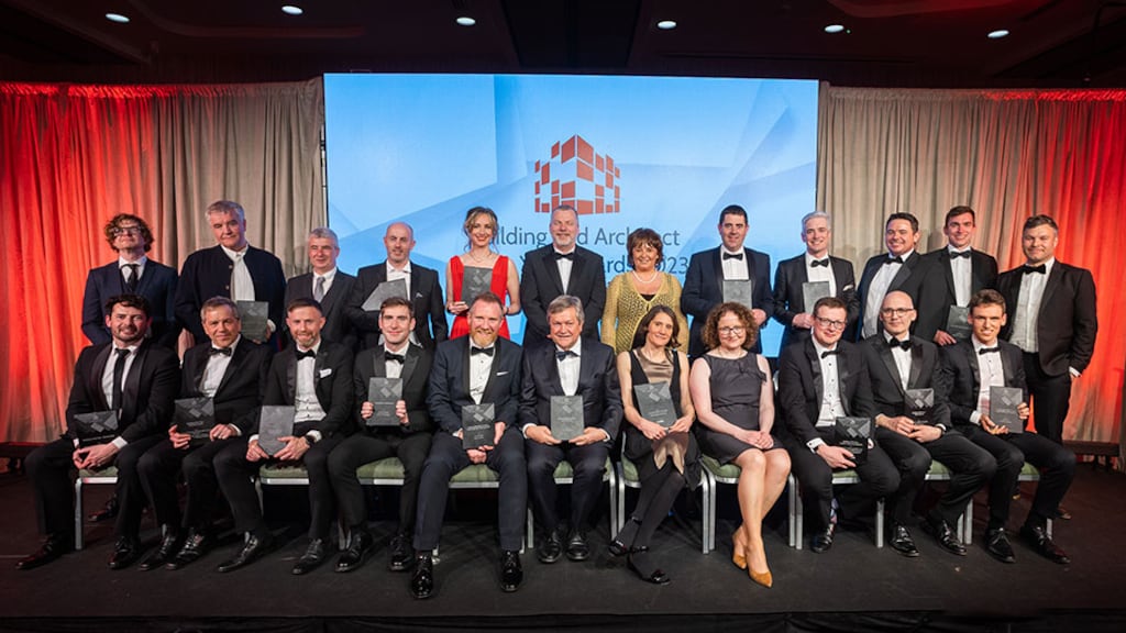Winners at the Building and Architect of the Year Awards