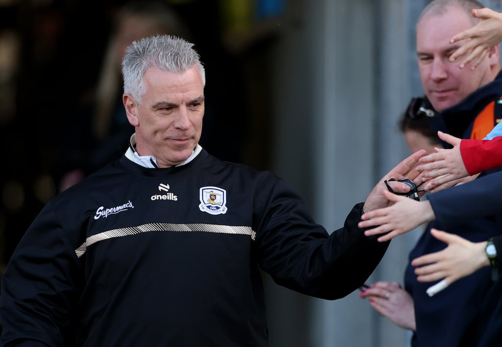 Padraic Joyce took over as manager in October 2019. Photograph: James Crombie/Inpho