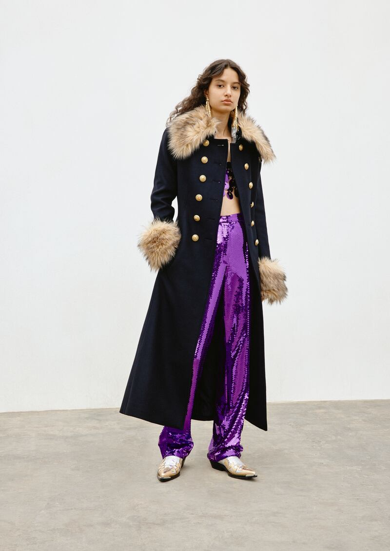 H&M x Rabanne: Military-style greatcoat from the new, €349