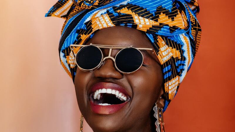 The history of turbans are explored in Thais Muniz’s workshops. Photograph: Abe Neihum