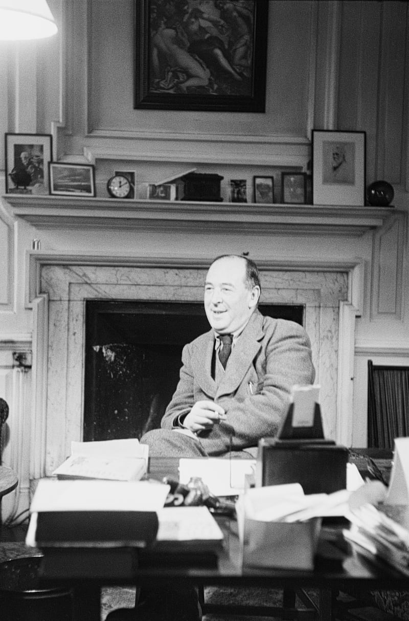 CS Lewis, author of The Chronicles of Narnia stories, and fellow and tutor of Magdalen College, Oxford. Photograph: John Chillingworth/Getty Images