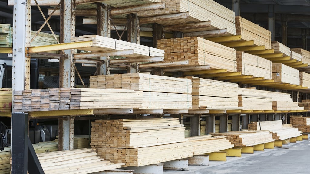 Forestry Industry Ireland estimates that the failure to tackle a backlog of licence appeals stretching back two years now threatens to leave the Republic short of timber needed to build new homes. Photograph: iStock