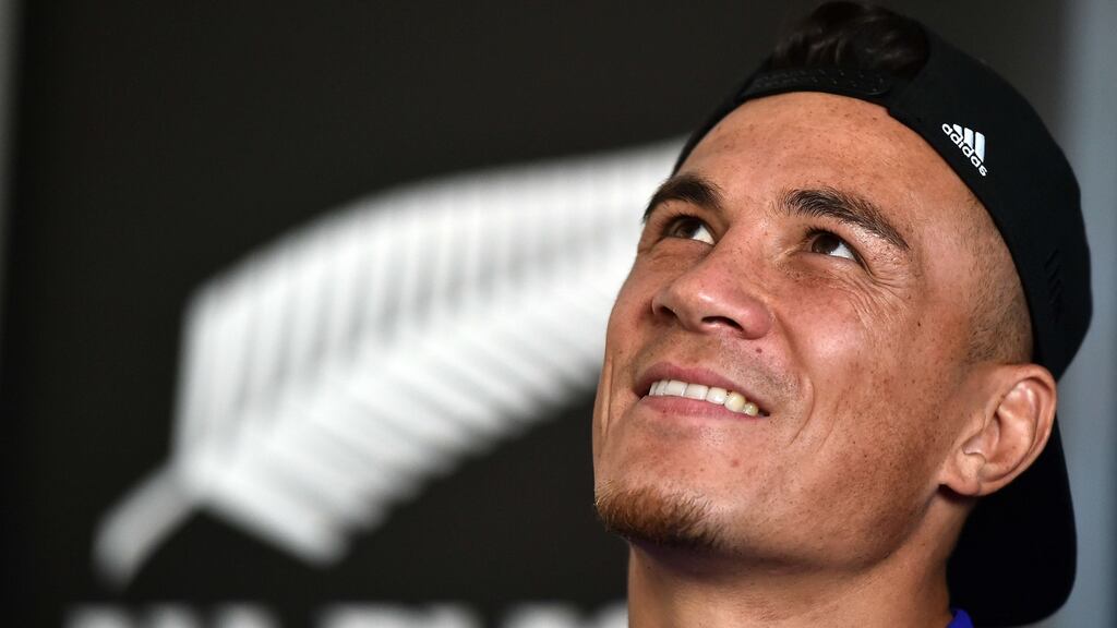 New Zealand rugby star and UN Children’s Fund (UNICEF) ambassador Sonny Bill Williams has provoked a storm of controversy after posting graphic photos of dead children following a visit to a Syrian refugee camp. File photograph: Gabriel Bouys/AFP/Getty Images.