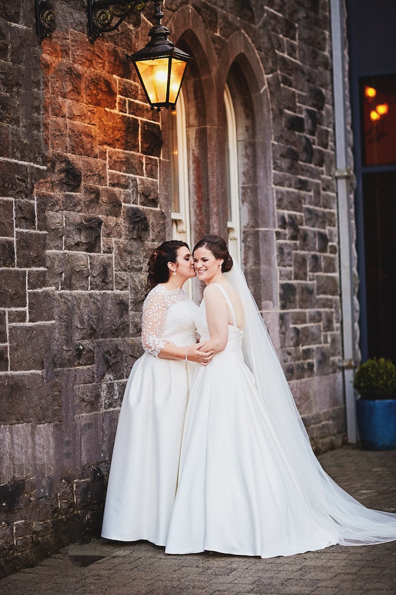 Sarah and Geraldine Stone McDevitt. Photograph: Fleeting Moments Photography