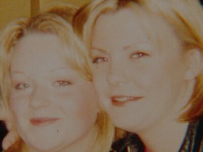 Nichola Sweeney (right) with her friend Sinéad O’Leary. Photograph: Prime Time/RTÉ