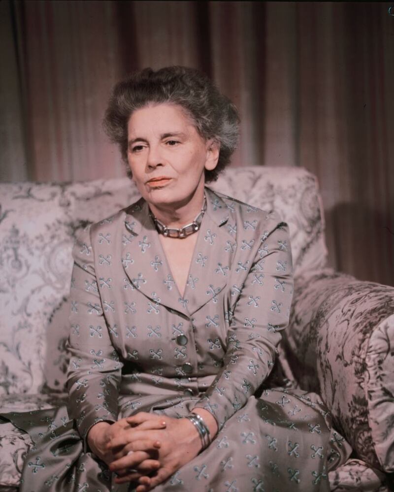 Anglo-Irish journalist Rebecca West, who attended the Nuremberg trials. Photograph: Baron/Hulton Archive/Getty 