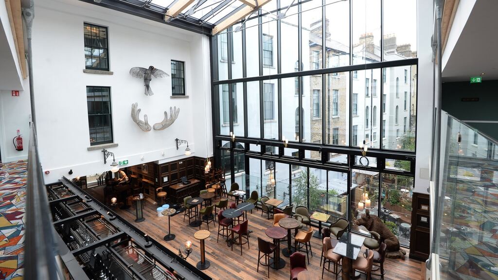 Wetherspoon’s Keavan’s Port hotel, on Camden Street, Dublin. Photograph: Dara Mac Dónaill