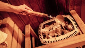 I’m in the sauna with an angry Brexiteer as large as a sumo wrestler