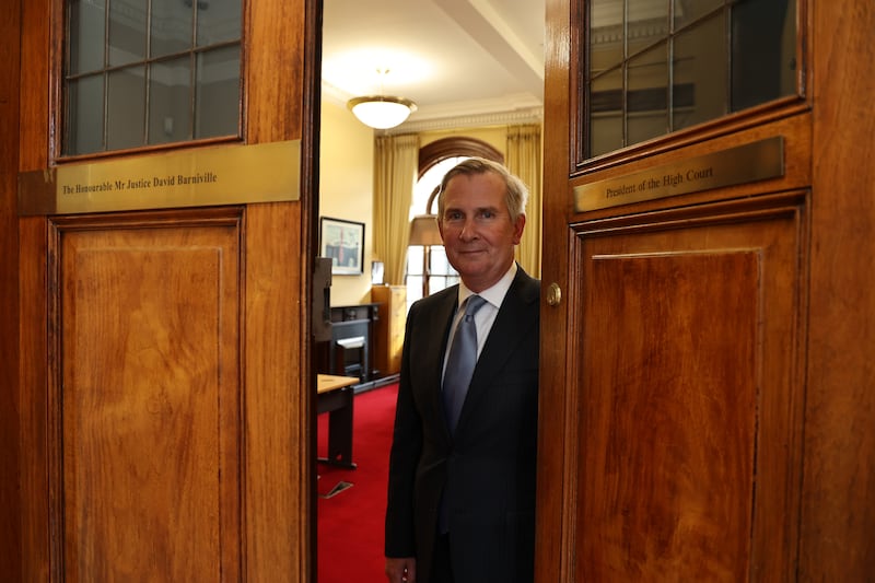 Mr Justice Barniville: 'People are entitled to criticise judgments. They’re not entitled to disrespect the office of the court.' Photograph: Nick Bradshaw