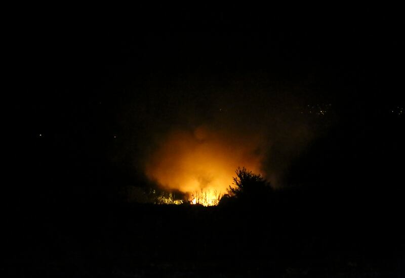 Local residents reported seeing a fireball and hearing explosions for two hours after the crash. Photograph: AP