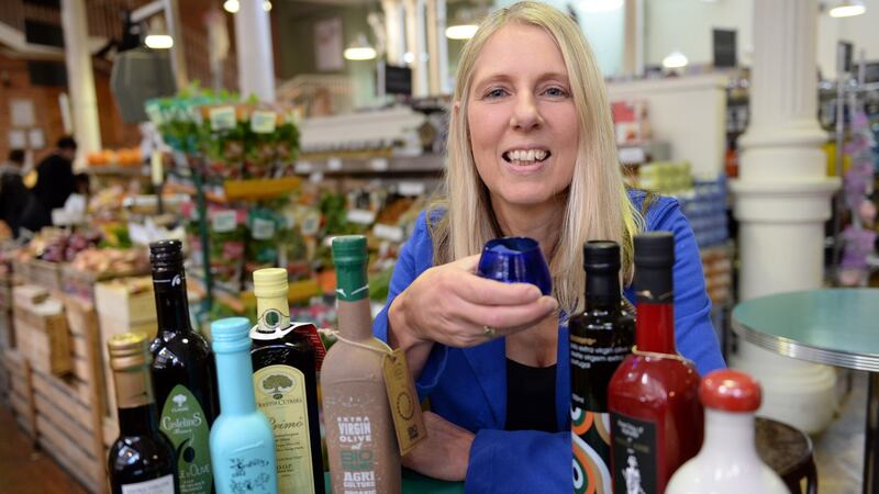 Olive oil sommelier Karen Cryan.  Photograph: Eric Luke