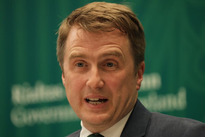 Minister for Housing, Local Government and Heritage James Browne. Photograph: Stephen Collins/Collins Photos