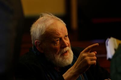 The poet Michael Longley. Photograph: Alan Betson