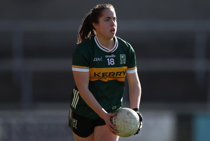 Danielle O'Leary supplied Kerry's opening goal in their Munster final win over Waterford. Photograph: Leah Scholes/Inpho