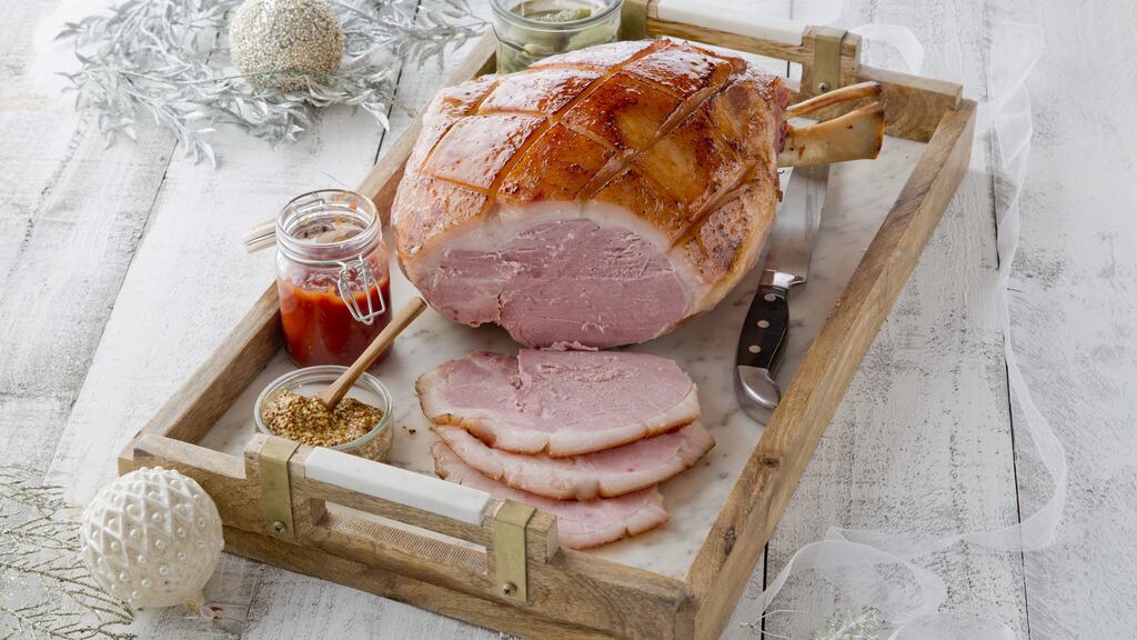 Hampshire breed ham from SuperValu: the result of a project to produce “a superior meat”.
